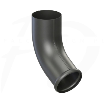 Wylewka rury spustowej stalowa ∅ 100 firmy KROP kolor grafit